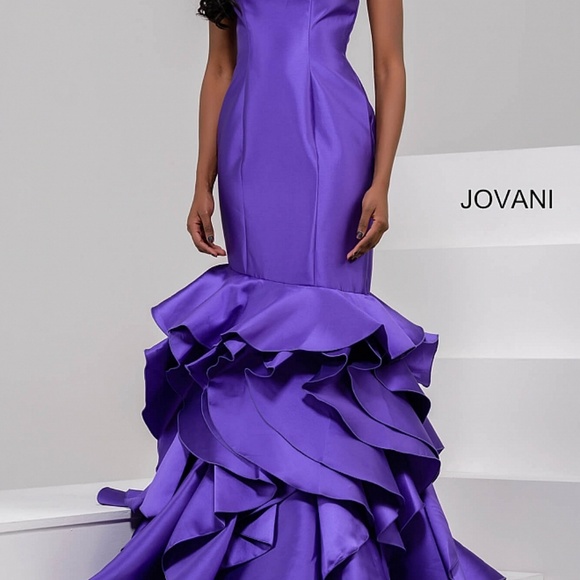 Jovani formal purple dress. - Picture 3 of 3